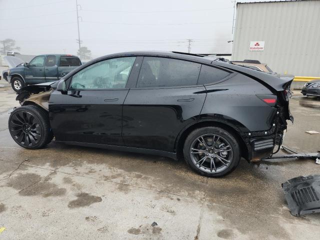 7SAYGDEE9SF305918 - 2025 TESLA MODEL Y Czarny zdjęcie 2