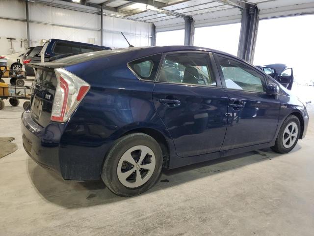 JTDKN3DU0F0405616 - 2015 TOYOTA PRIUS BLUE photo 3