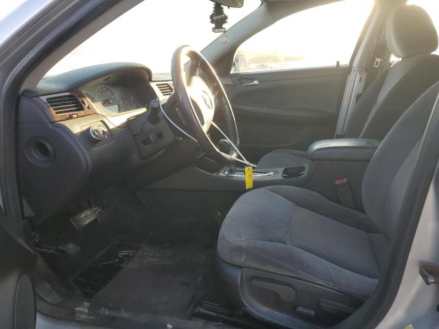 2G1WB5EK4A1197247 - 2010 CHEVROLET IMPALA LT SILVER photo 7