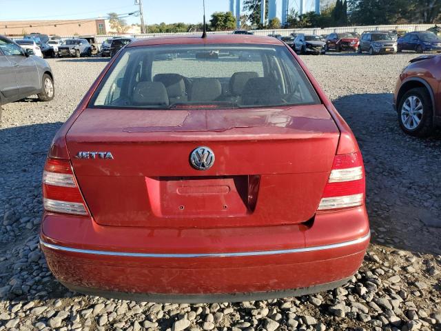3VWSK69M44M102638 - 2004 VOLKSWAGEN JETTA GLS წითელი ფოტო 6