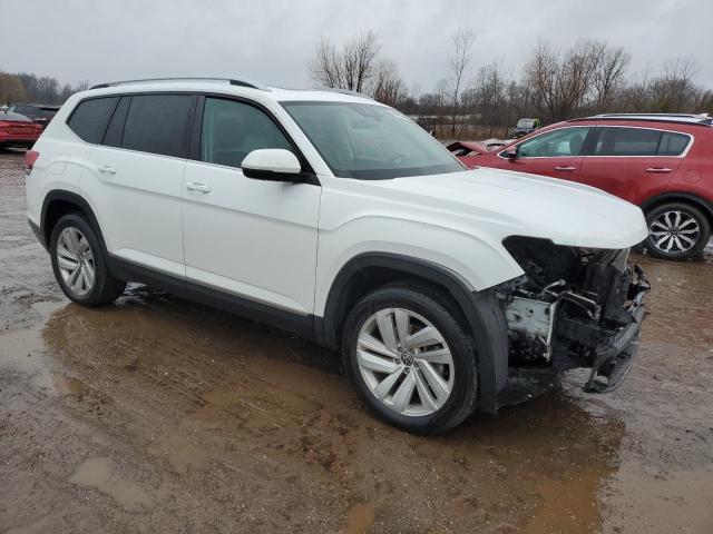 1V2BR2CA0MC557444 - 2021 VOLKSWAGEN ATLAS SEL WHITE photo 4