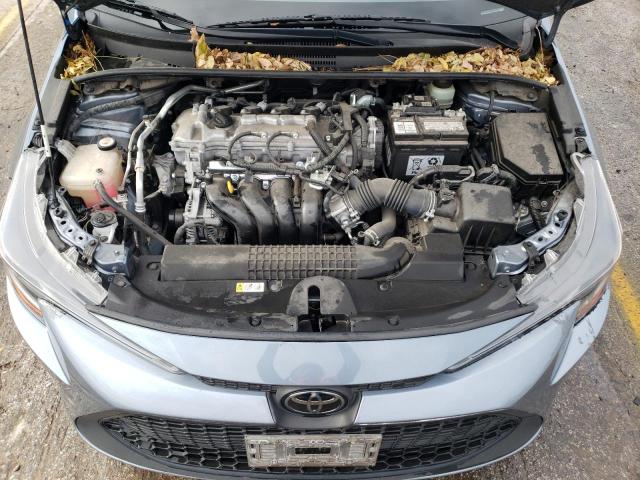 JTDEPRAE5LJ099056 - 2020 TOYOTA COROLLA LE BLUE photo 11