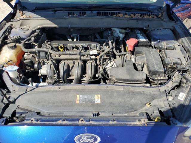 3FA6P0H71DR134423 - 2013 FORD FUSION SE Blau Foto 11