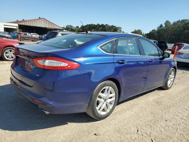 3FA6P0H71DR134423 - 2013 FORD FUSION SE Blau Foto 3
