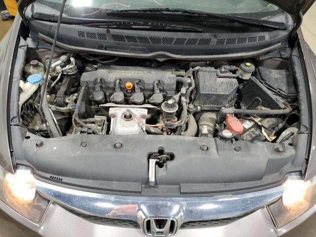 19XFA1F5XBE026731 - 2011 HONDA CIVIC LX GRAY photo 11