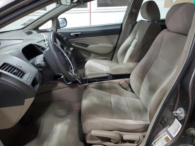 19XFA1F5XBE026731 - 2011 HONDA CIVIC LX GRAY photo 7