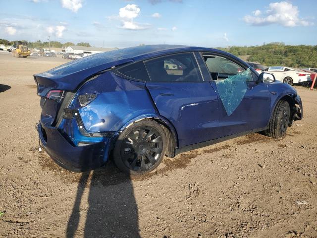 7SAYGDEE9NF423021 - 2022 TESLA MODEL Y Синій фото 3