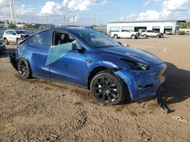 7SAYGDEE9NF423021 - 2022 TESLA MODEL Y Синій фото 4