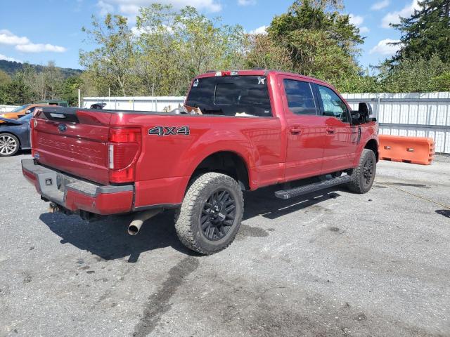 1FT7W2BN8MEC57837 - 2021 FORD F250 SUPER DUTY 红色 照片 3