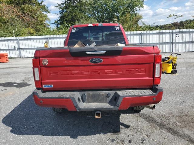 1FT7W2BN8MEC57837 - 2021 FORD F250 SUPER DUTY 红色 照片 6