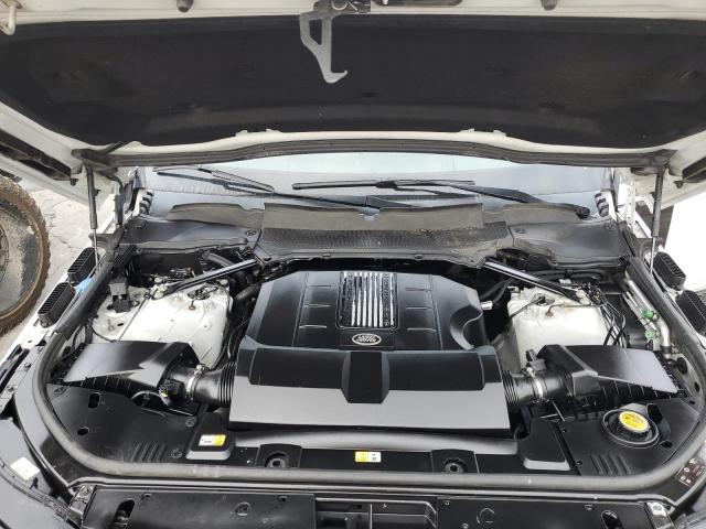 SALGS2SV1JA387577 - 2018 LAND ROVER RANGE ROVE HSE WHITE photo 12
