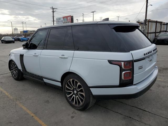 SALGS2SV1JA387577 - 2018 LAND ROVER RANGE ROVE HSE WHITE photo 2