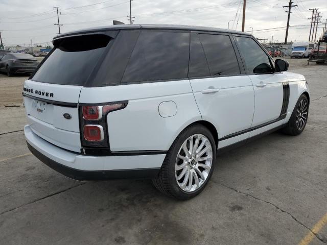 SALGS2SV1JA387577 - 2018 LAND ROVER RANGE ROVE HSE WHITE photo 3