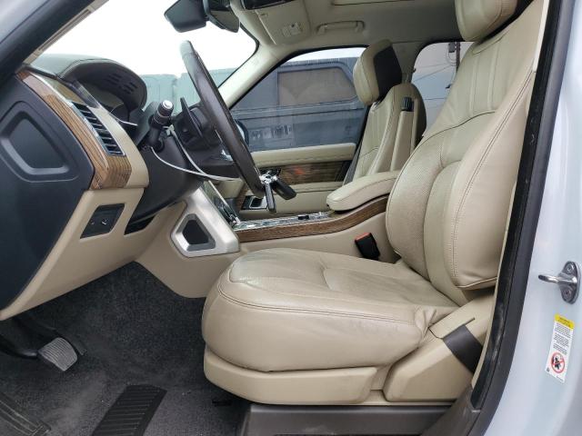 SALGS2SV1JA387577 - 2018 LAND ROVER RANGE ROVE HSE WHITE photo 7