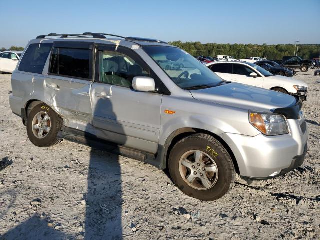 5FNYF18707B001847 - 2007 HONDA PILOT EXL SILVER photo 4