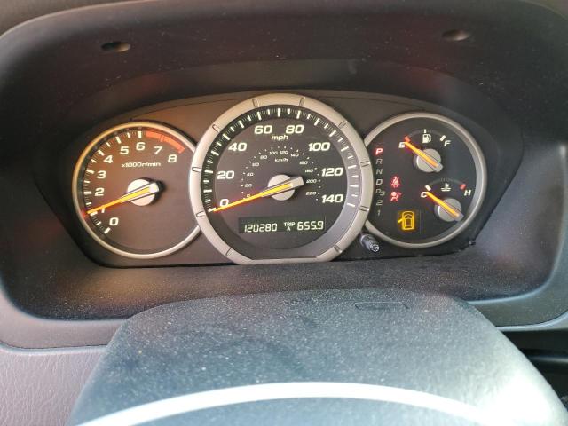 5FNYF18707B001847 - 2007 HONDA PILOT EXL SILVER photo 9