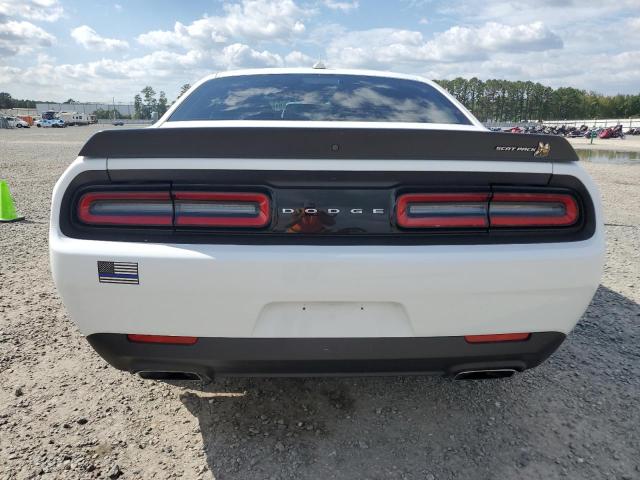 2C3CDZFJ4NH109106 - 2022 DODGE CHALLENGER R/T SCAT PACK WHITE photo 6