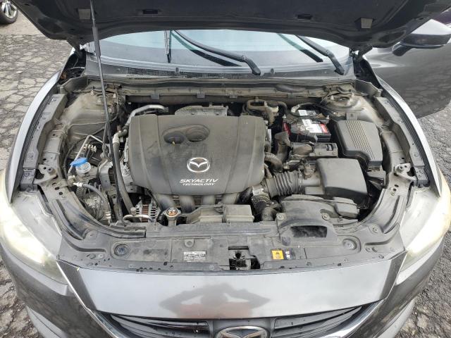 JM1GL1V59H1139856 - 2017 MAZDA 6 TOURING GRAY photo 11
