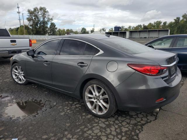 JM1GL1V59H1139856 - 2017 MAZDA 6 TOURING GRAY photo 2