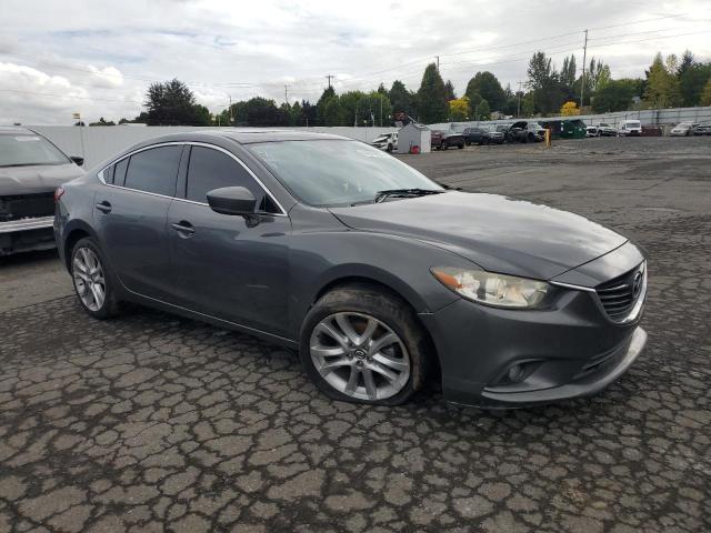 JM1GL1V59H1139856 - 2017 MAZDA 6 TOURING GRAY photo 4