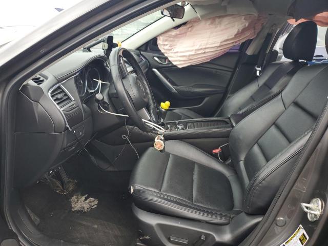 JM1GL1V59H1139856 - 2017 MAZDA 6 TOURING GRAY photo 7