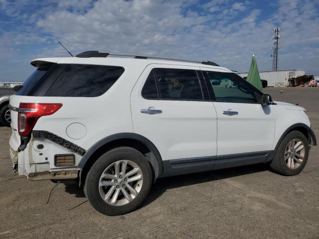 1FM5K8D83EGA28433 - 2014 FORD EXPLORER XLT WHITE photo 3