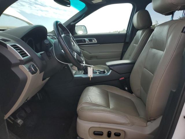 1FM5K8D83EGA28433 - 2014 FORD EXPLORER XLT WHITE photo 7