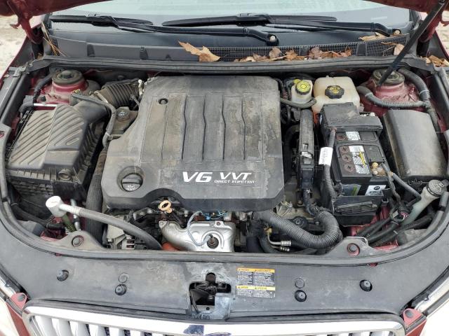 1G4GE5GV4AF249507 - 2010 BUICK LACROSSE CXS BURGUNDY photo 11