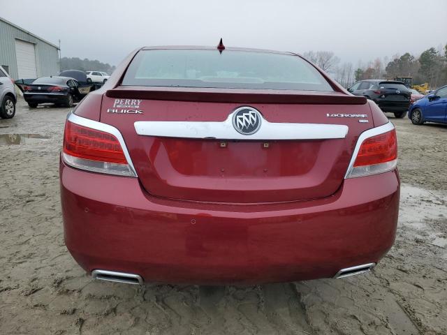 1G4GE5GV4AF249507 - 2010 BUICK LACROSSE CXS BURGUNDY photo 6