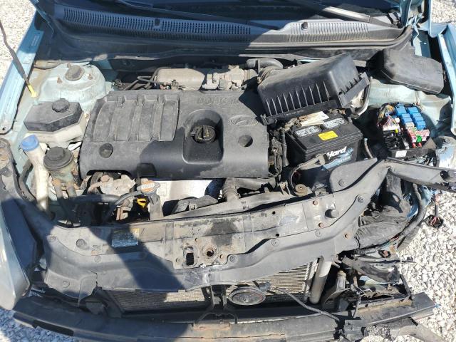 KMHCN46C09U334523 - 2009 HYUNDAI ACCENT GLS BLUE photo 11