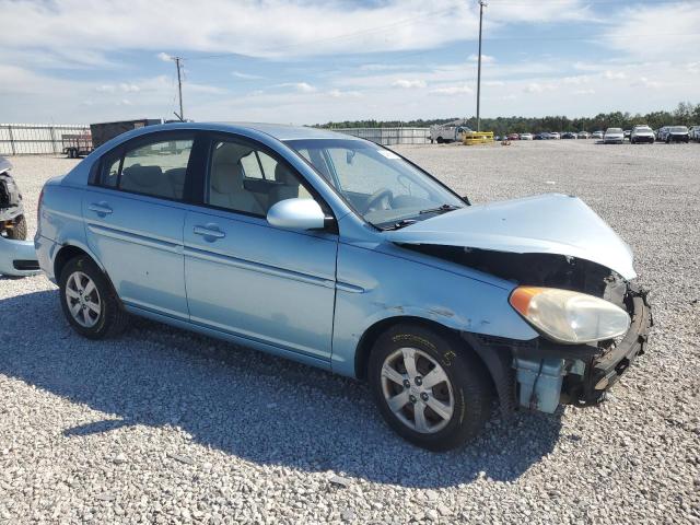KMHCN46C09U334523 - 2009 HYUNDAI ACCENT GLS BLUE photo 4