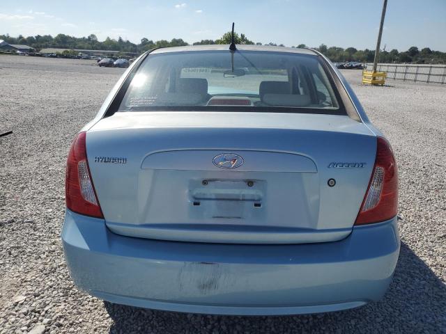 KMHCN46C09U334523 - 2009 HYUNDAI ACCENT GLS BLUE photo 6