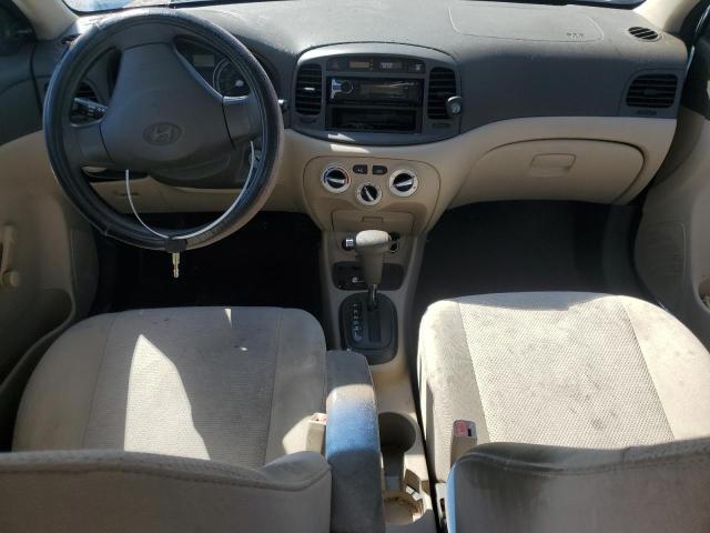 KMHCN46C09U334523 - 2009 HYUNDAI ACCENT GLS BLUE photo 8