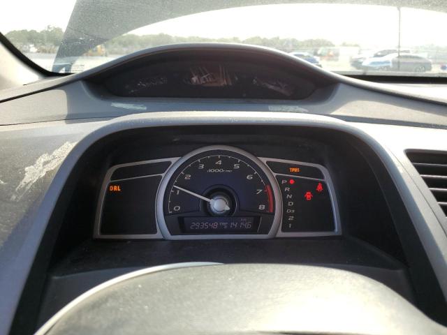 2HGFG12609H541685 - 2009 HONDA CIVIC LX შავი ფოტო 9