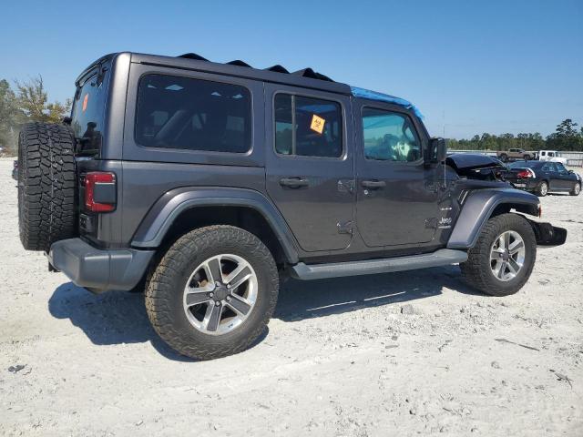 1C4HJXEN5JW302217 - 2018 JEEP WRANGLER U SAHARA Մոխրագույն լուսանկար 3