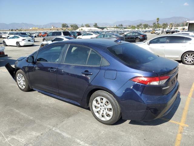 JTDEPMAE3MJ136271 - 2021 TOYOTA COROLLA LE BLUE photo 2