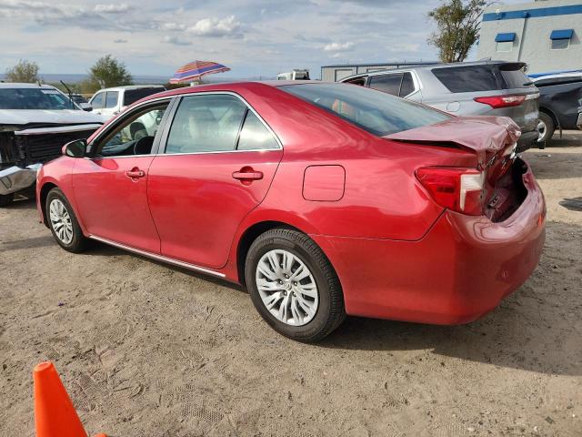 4T4BF1FK8CR270419 - 2012 TOYOTA CAMRY BASE წითელი ფოტო 2