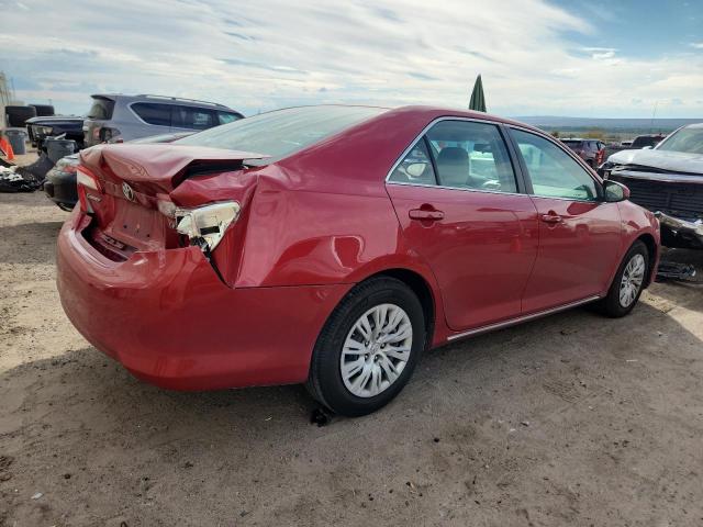 4T4BF1FK8CR270419 - 2012 TOYOTA CAMRY BASE წითელი ფოტო 3