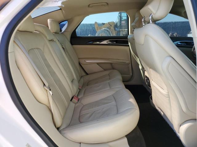 3LN6L2LU1ER826466 - 2014 LINCOLN MKZ HYBRID WHITE photo 10