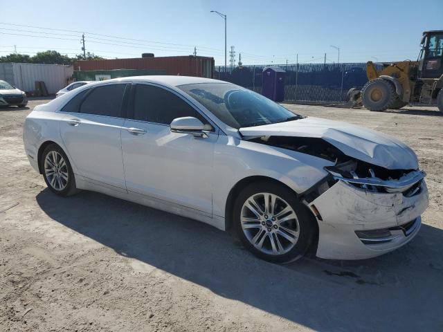 3LN6L2LU1ER826466 - 2014 LINCOLN MKZ HYBRID WHITE photo 4