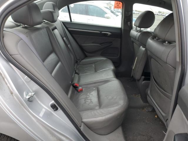 19XFA1F90BE027843 - 2011 HONDA CIVIC EXL ვერცხლისფერი ფოტო 10