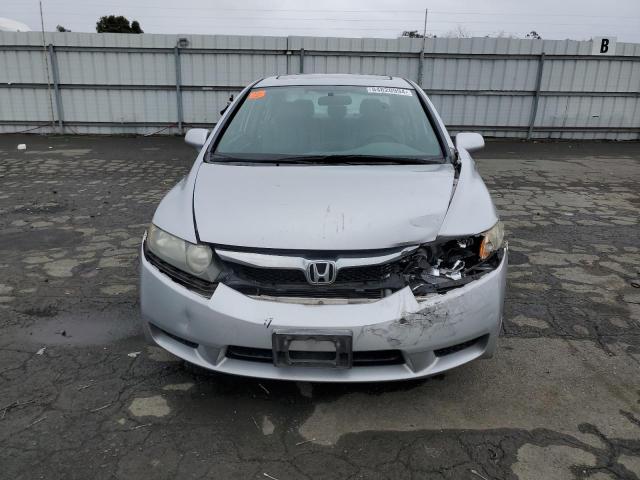 19XFA1F90BE027843 - 2011 HONDA CIVIC EXL ვერცხლისფერი ფოტო 5