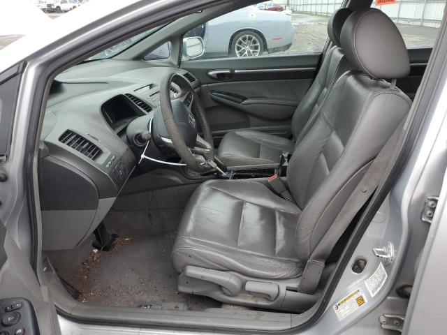 19XFA1F90BE027843 - 2011 HONDA CIVIC EXL ვერცხლისფერი ფოტო 7