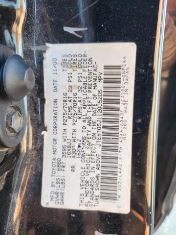 JTEHT05J112005205 - 2001 TOYOTA LAND CRUIS Qara foto 13