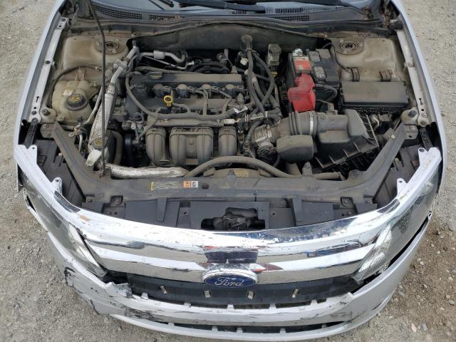3FAHP0HA8AR327930 - 2010 FORD FUSION SE SILVER photo 11