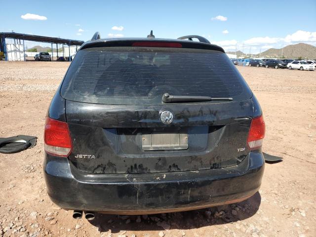 3VWML7AJXDM652021 - 2013 VOLKSWAGEN JETTA TDI BLACK photo 6