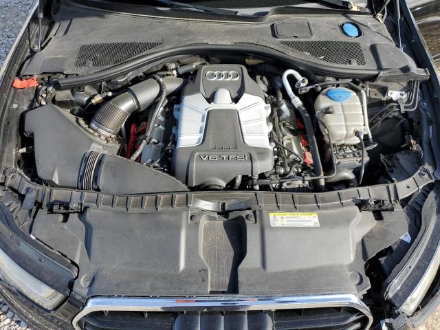 WAUHGAFCXFN020044 - 2015 AUDI A6 PRESTIGE შავი ფოტო 11