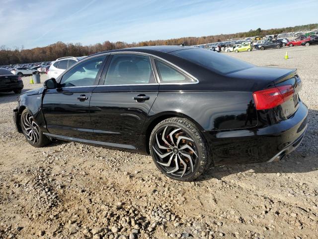 WAUHGAFCXFN020044 - 2015 AUDI A6 PRESTIGE შავი ფოტო 2