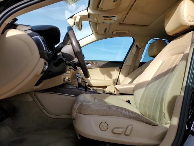 WAUHGAFCXFN020044 - 2015 AUDI A6 PRESTIGE შავი ფოტო 7