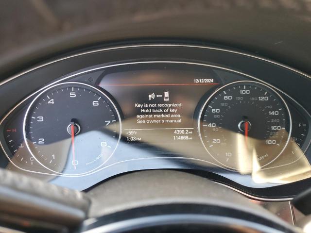 WAUHGAFCXFN020044 - 2015 AUDI A6 PRESTIGE შავი ფოტო 9